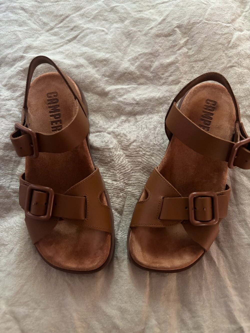 Brown Camper Brutus Sandals Size 37 / 7